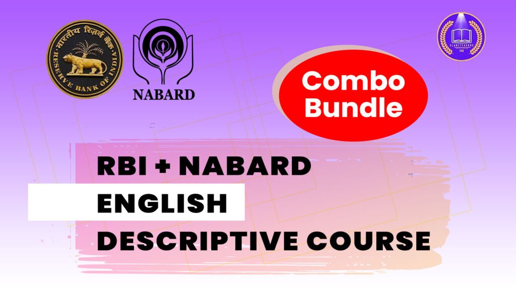 English Descriptive RBI NABARD 2024
