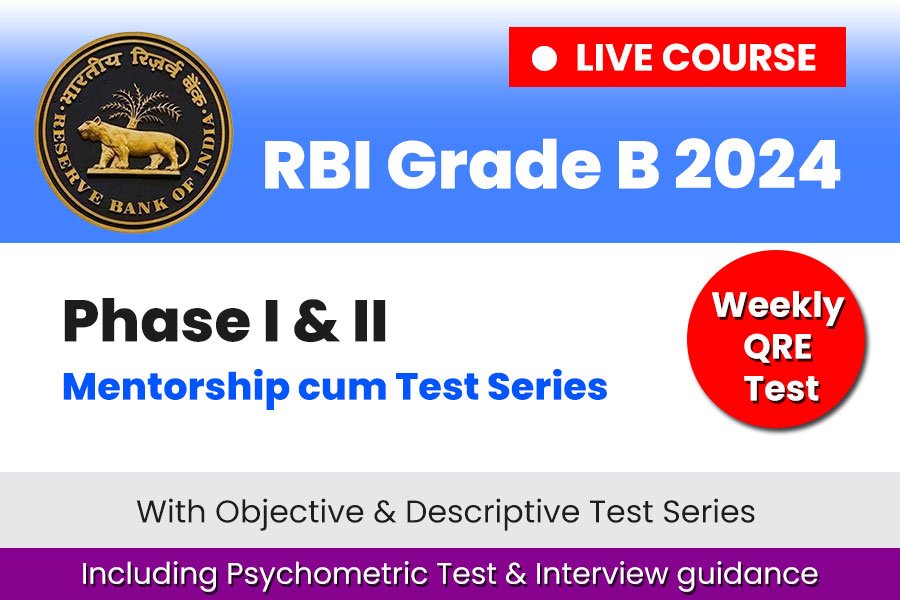RBI Grade B Mentorship & Test Series