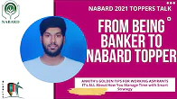 ankit nabard grade a topper 2021