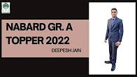 deepesh jain nabard grade a topper 2022