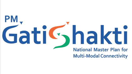 Prime Minister Gati Shakti or PM Gati Shakti logo