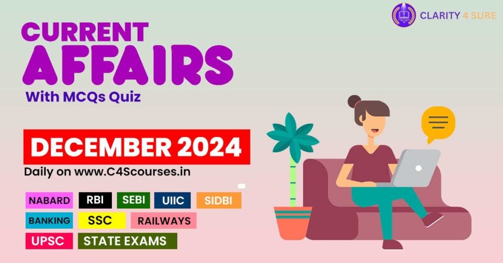 Current Affairs december 2024