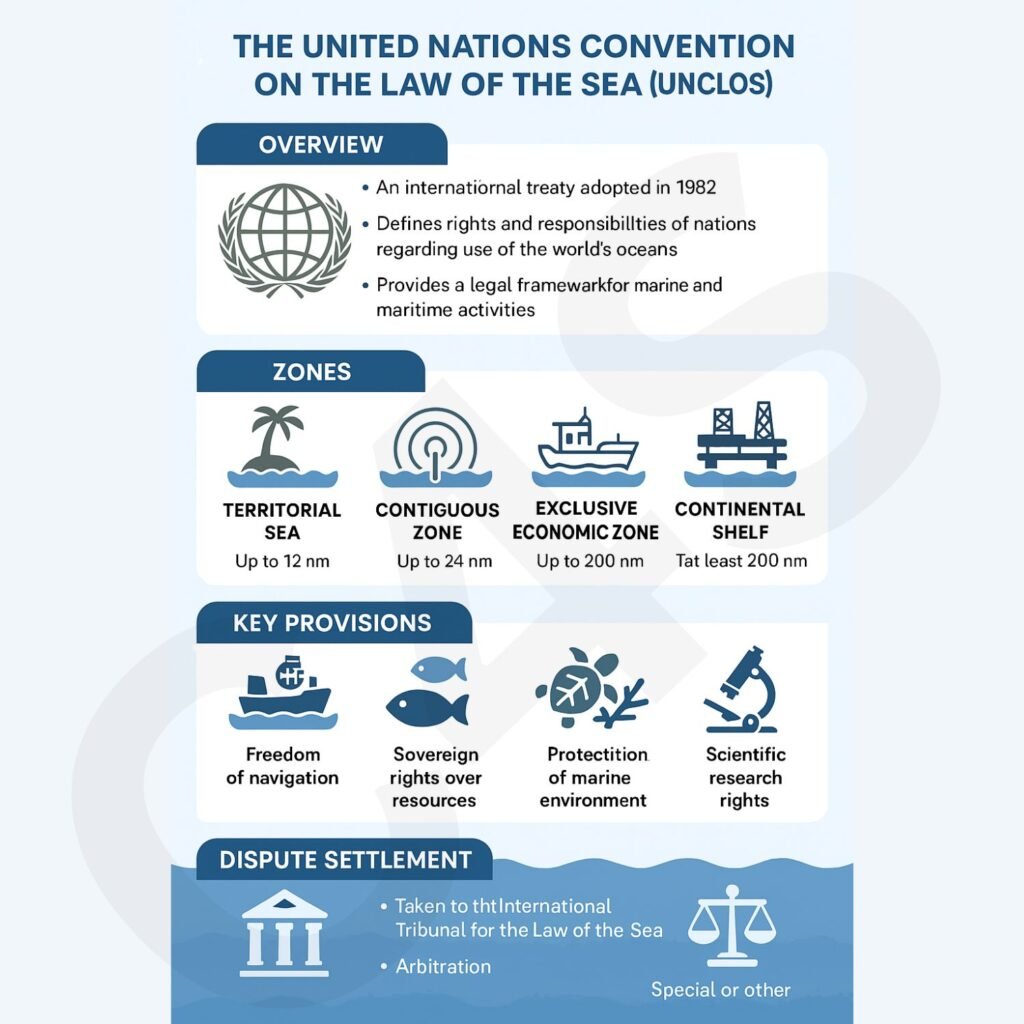 The United Nations Convention on the Law of the Sea (UNCLOS) 2 C4S 15 1