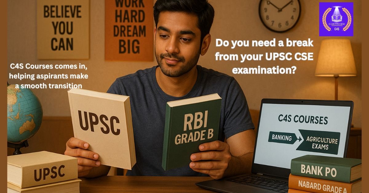 Do you need a break from your UPSC CSE examination?