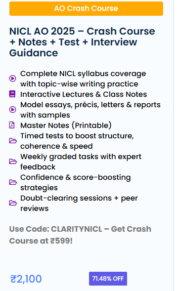 NICL AO 2025 Crash Course by C4S 4 2025 06 19 1