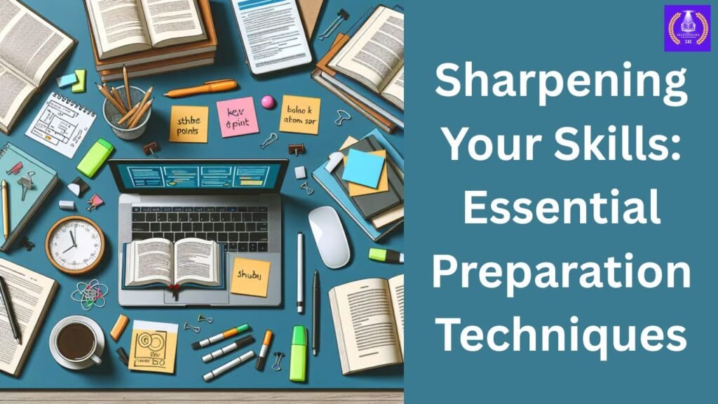 Sharpening Your Skills Essential Preparation Techniques