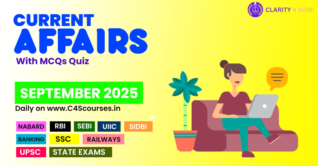 Current Affairs September 2025