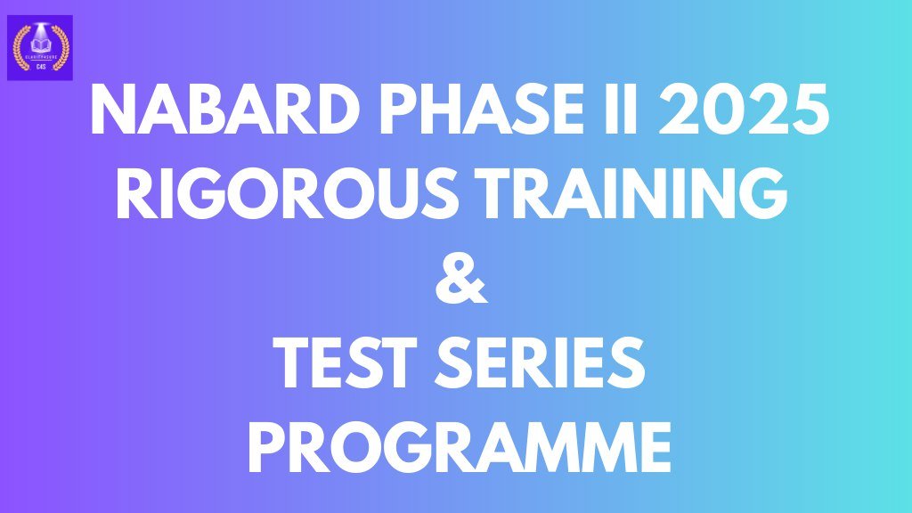 nabard phase 2 mentorship and test series