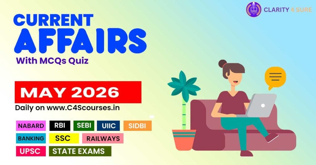 Current Affairs May Month 2026