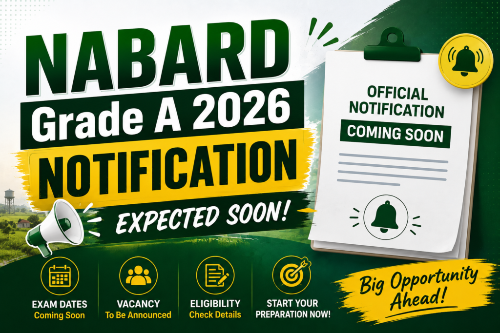 NABARD Grade A 2026 Notification Expected Soon 1 image 1