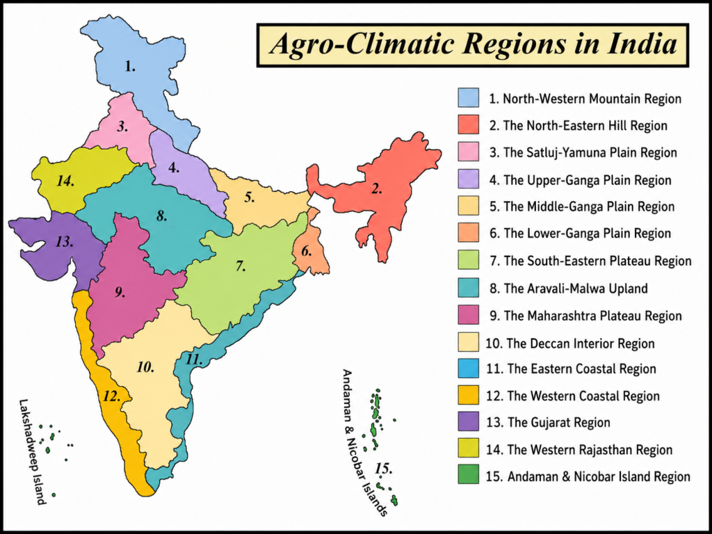 Agro Climatic Zones of India 2 image 19