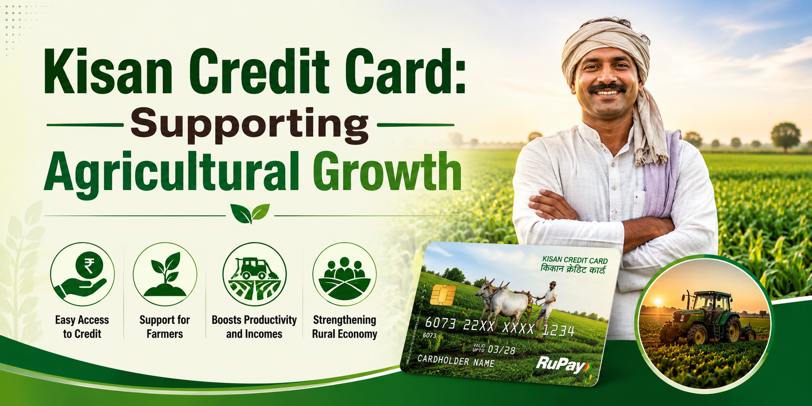 Kisan Credit Card: Supporting Agricultural Growth