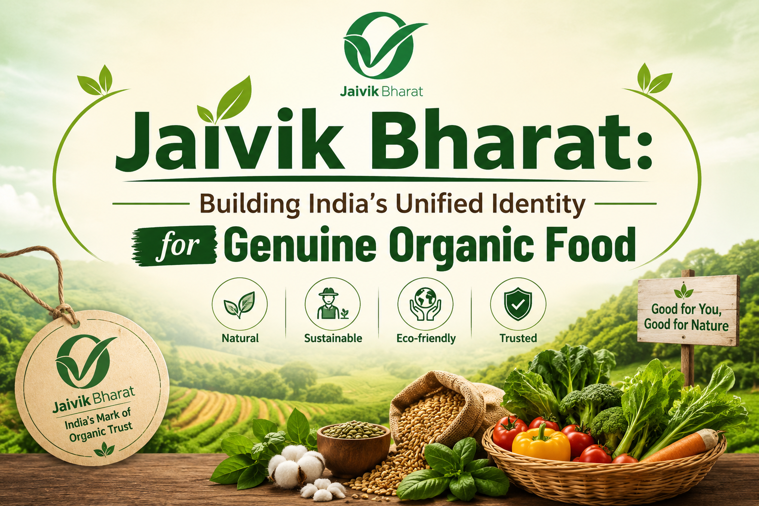 Jaivik Bharat: Building India’s Unified Identity for Genuine Organic Food