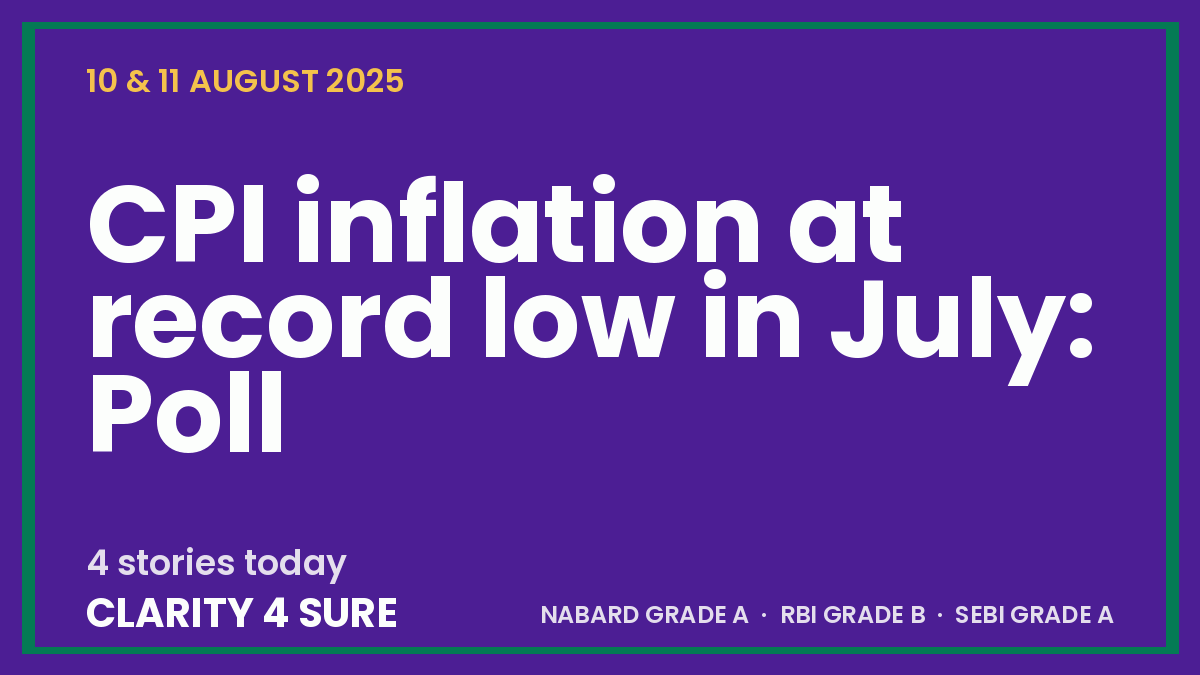 Daily Current Affairs (DCA) 10 & 11 August, 2025