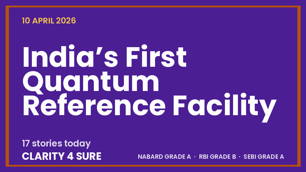 Daily Current Affairs (DCA) 10 April, 2026