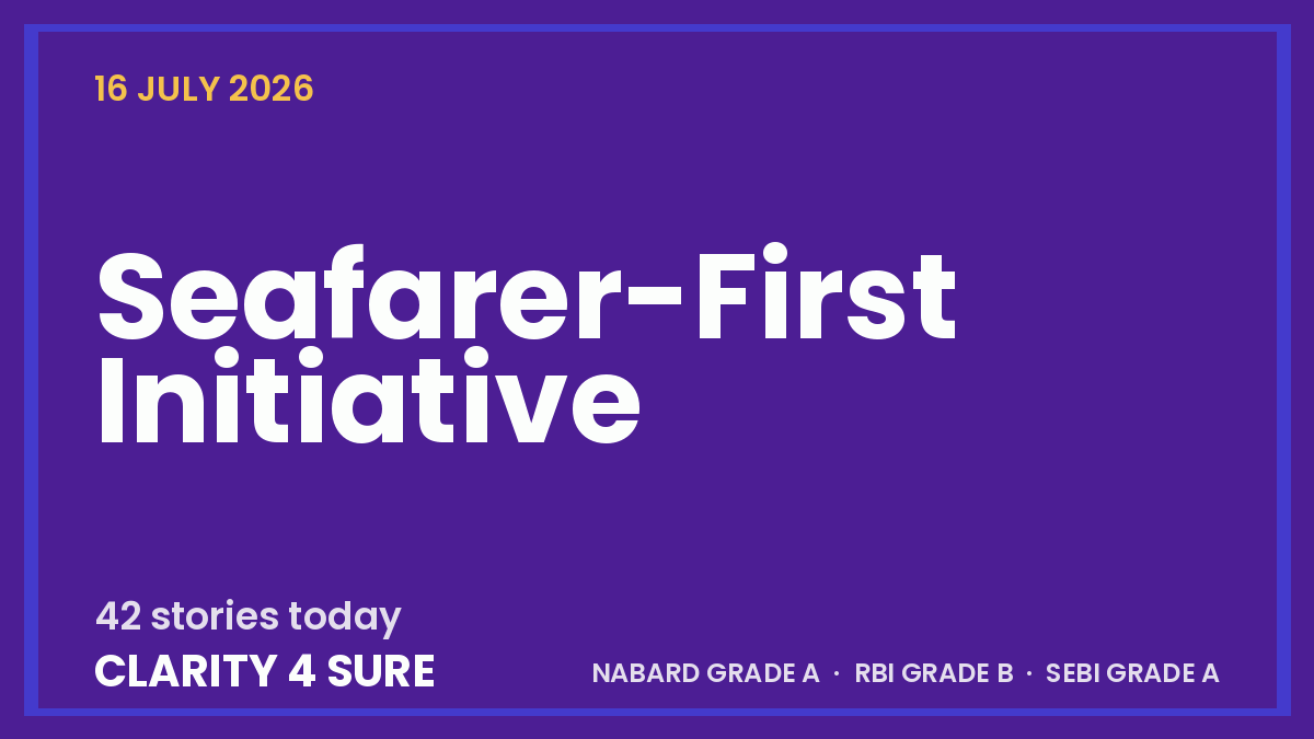 Daily Current Affairs (DCA) 16 July, 2026