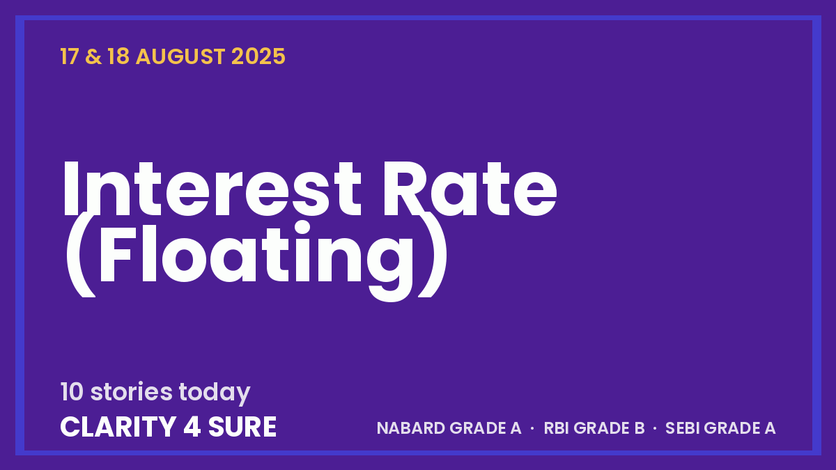 Daily Current Affairs (DCA) 17&18 August, 2025