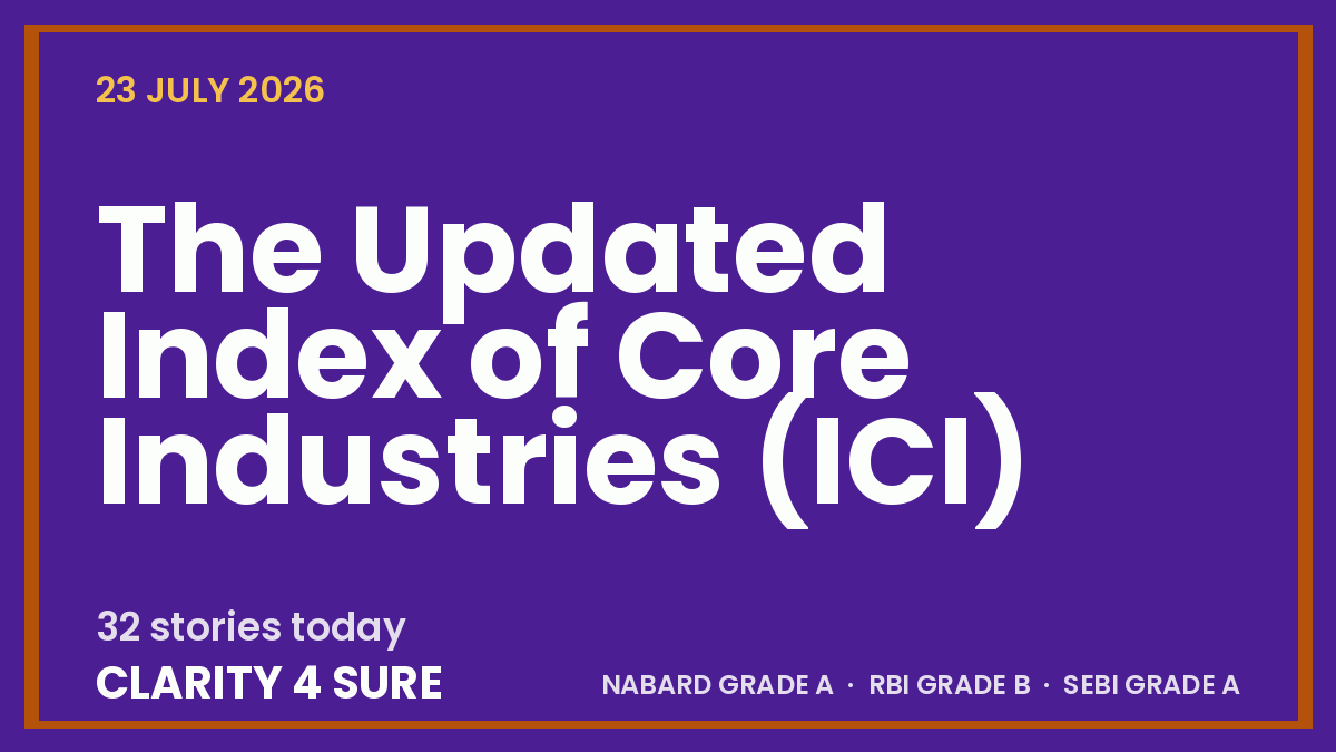 Daily Current Affairs (DCA) 23 July, 2026