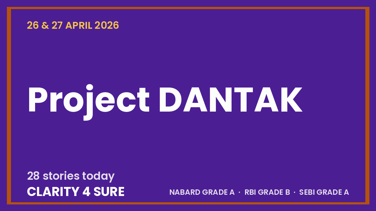 Daily Current Affairs (DCA) 26 & 27 April, 2026