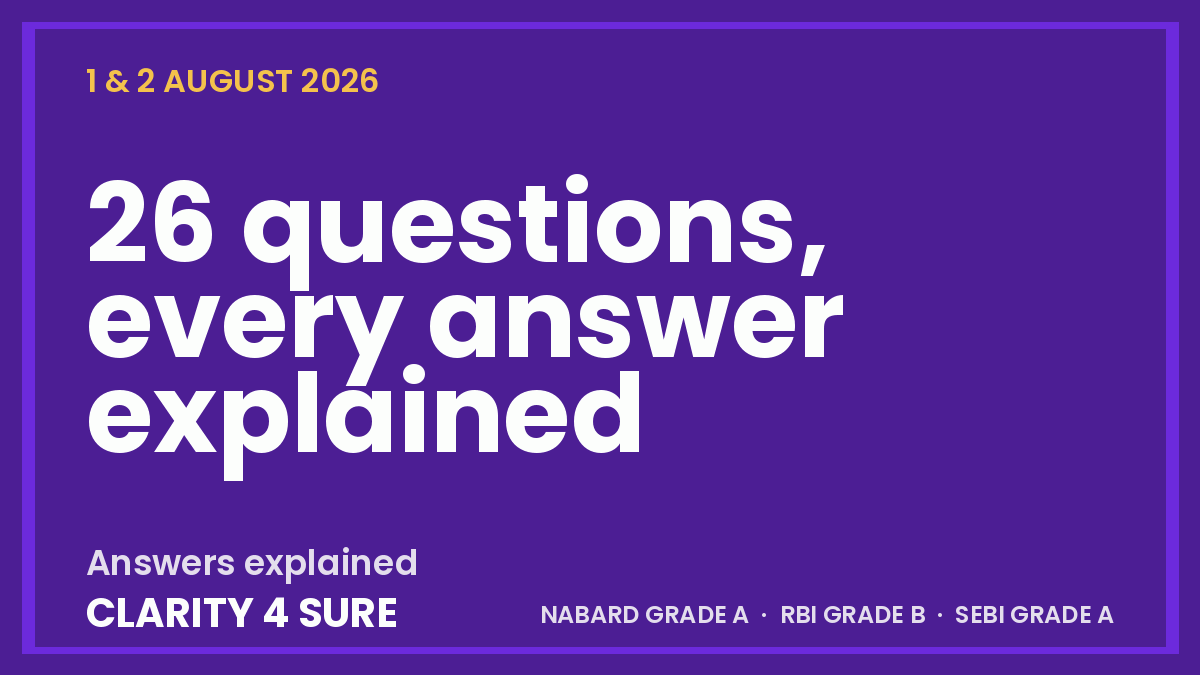 Daily Current Affairs Quiz: 01 & 02 August 2026
