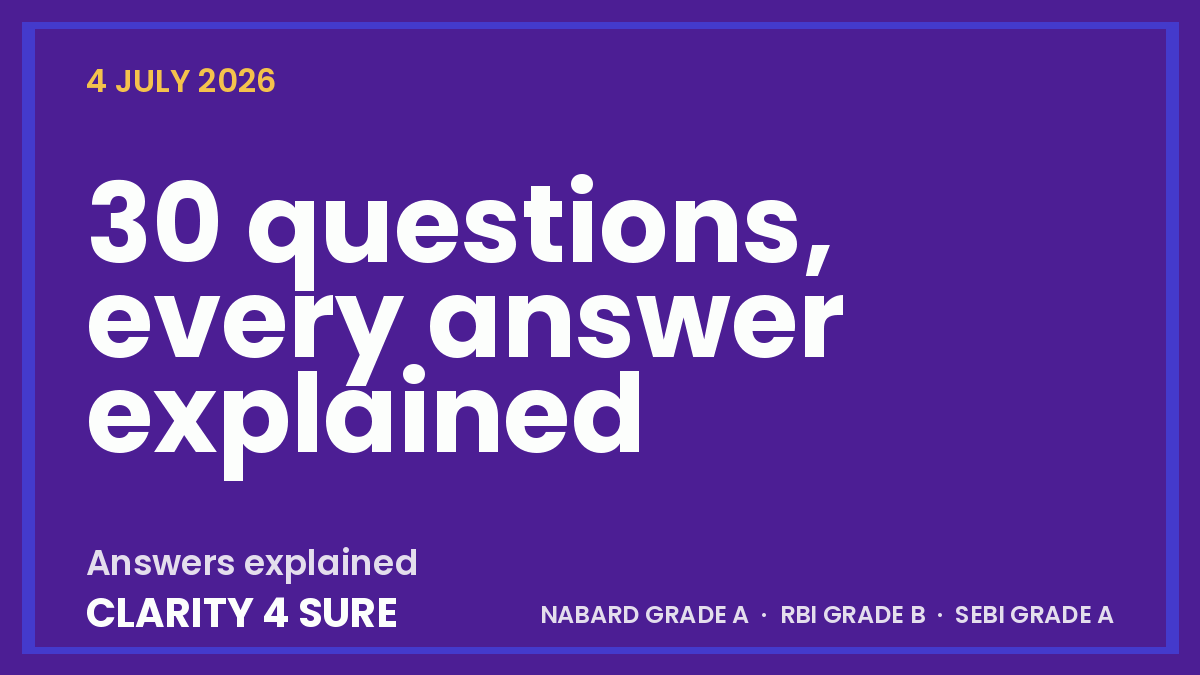 Daily Current Affairs Quiz: 04 July 2026