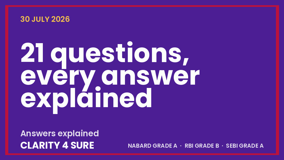 Daily Current Affairs Quiz: 30 July 2026
