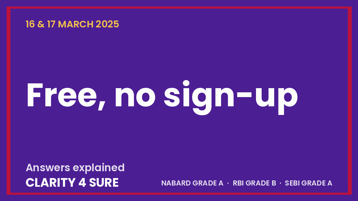 Daily Quiz: 16 & 17 March 2025