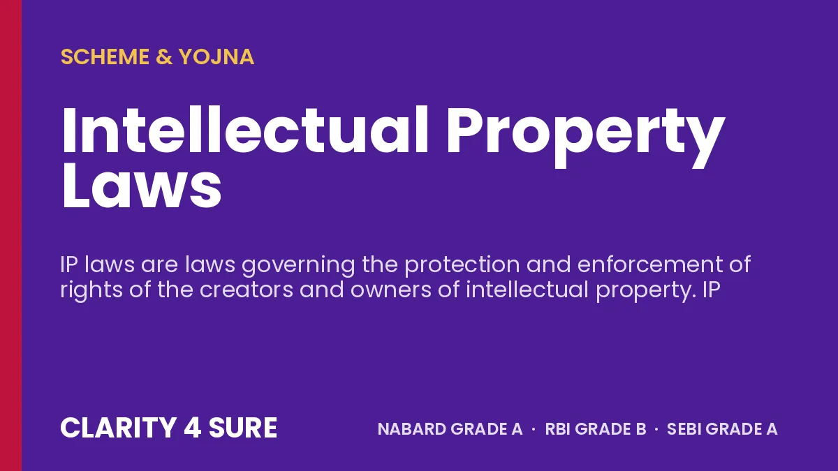 Intellectual Property Laws