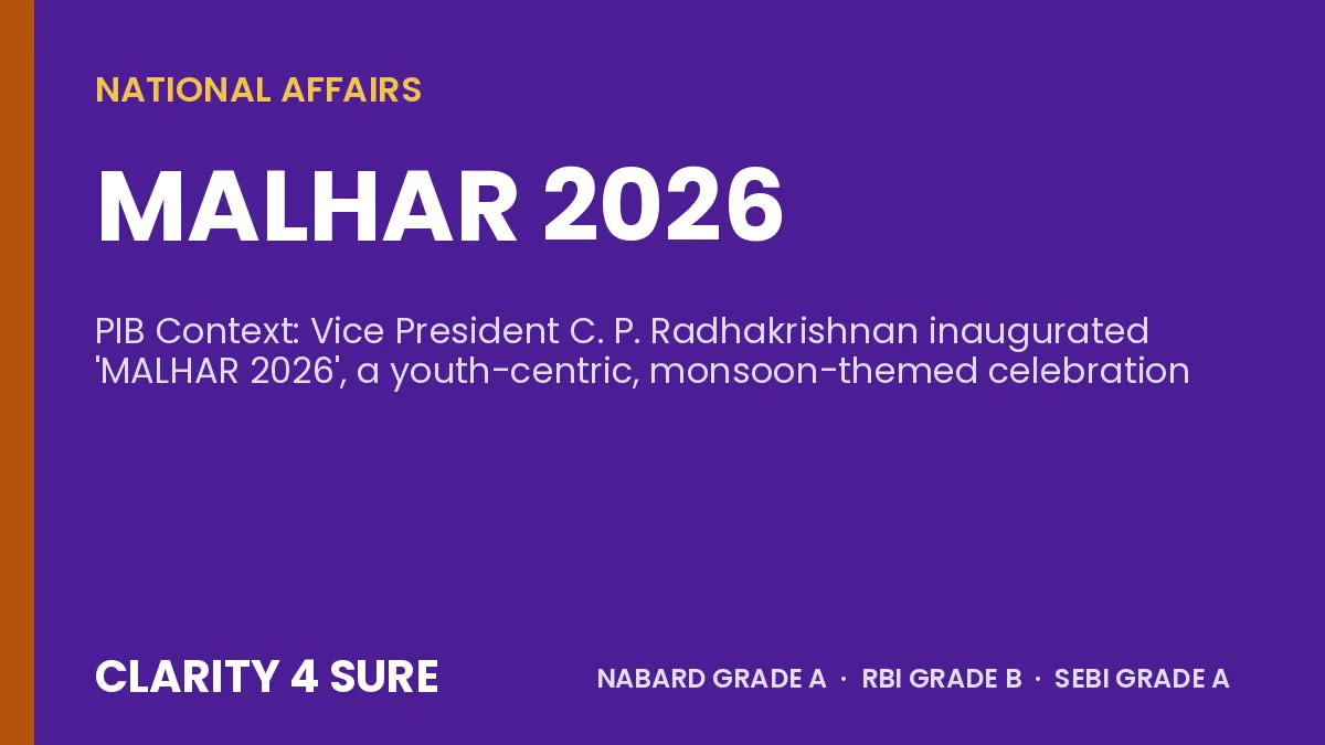 MALHAR 2026
