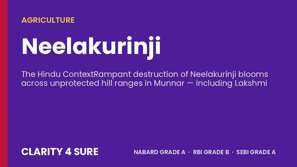 Neelakurinji