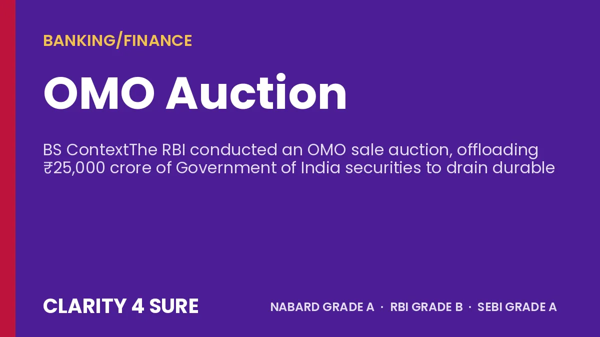 OMO Auction