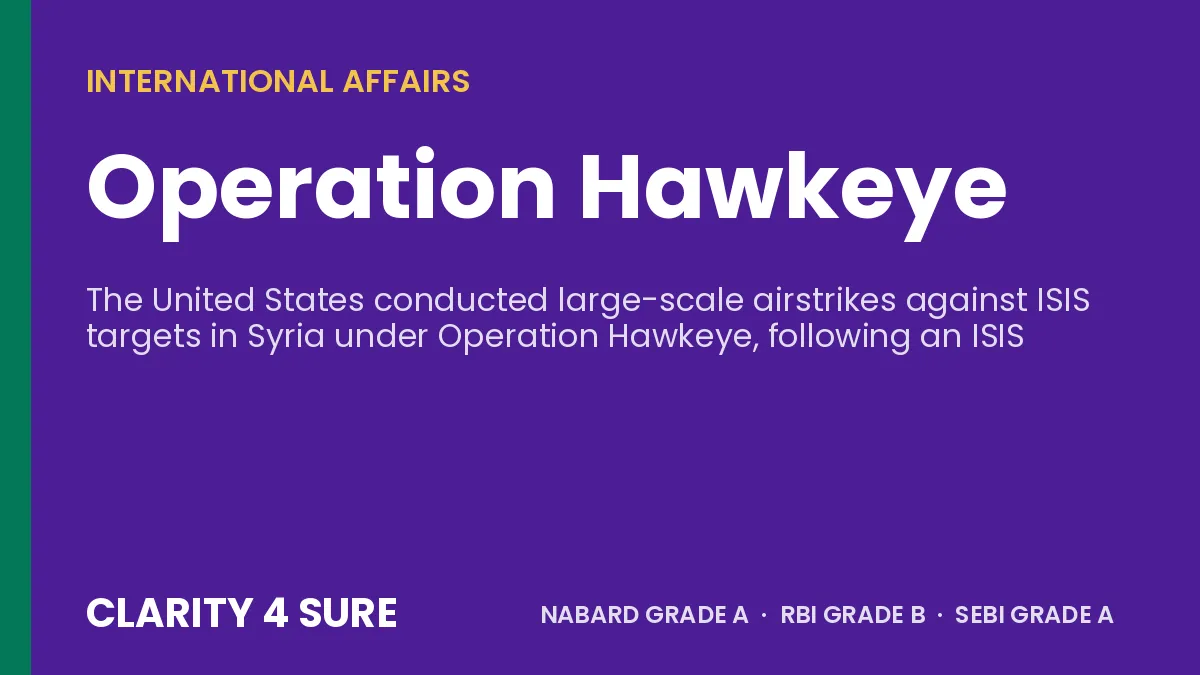 Operation Hawkeye