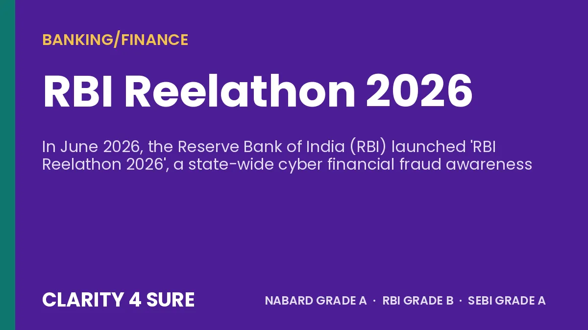 RBI Reelathon 2026