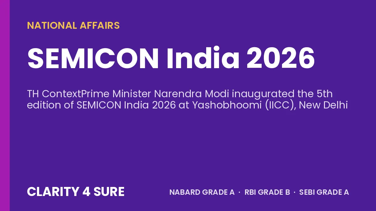 SEMICON India 2026