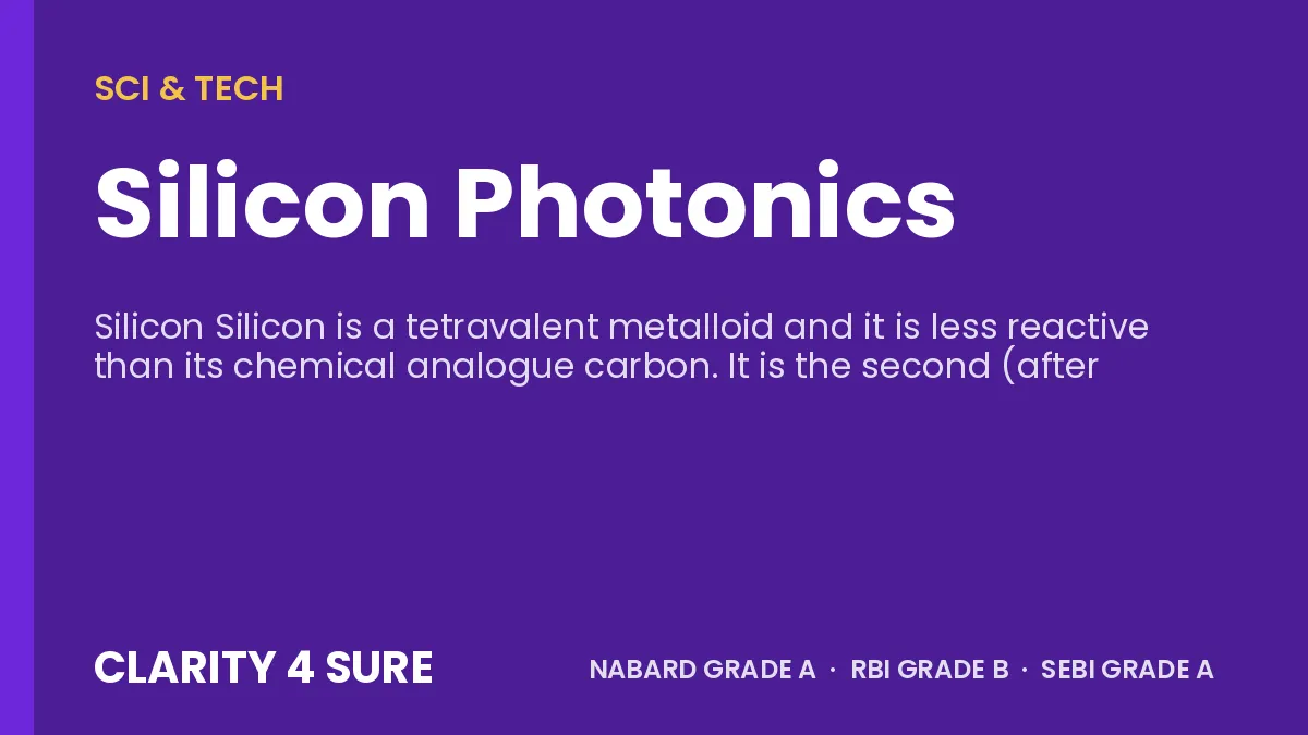 Silicon Photonics