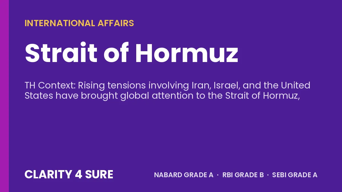 Strait of Hormuz