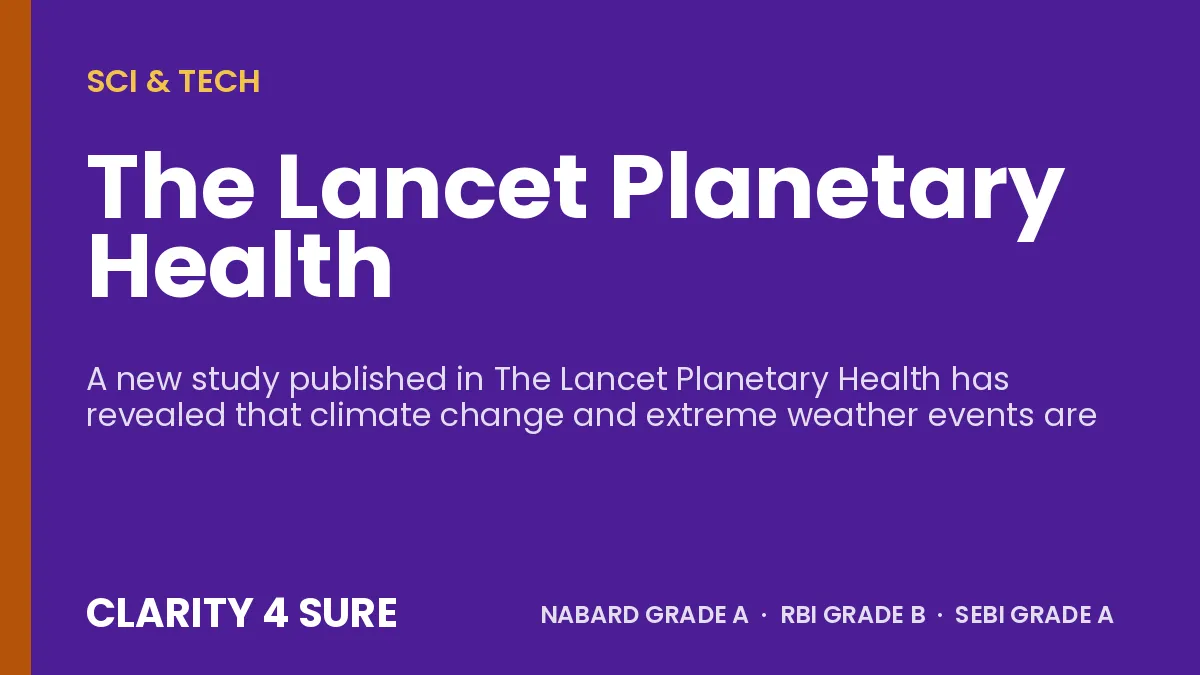 The Lancet Planetary Health