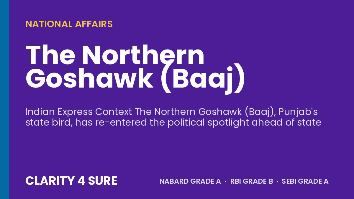 The Northern Goshawk (Baaj)