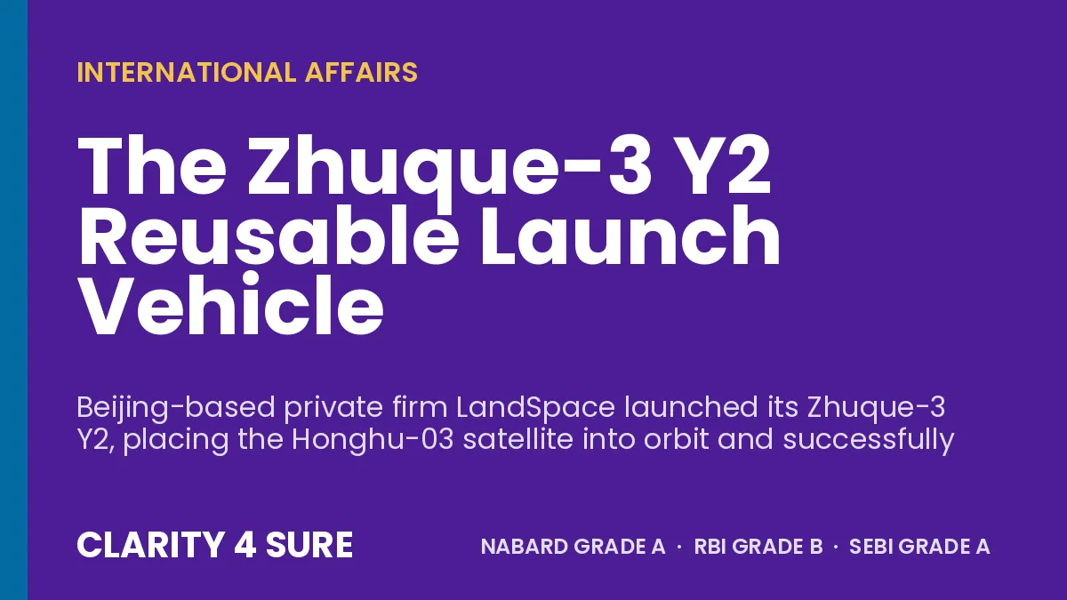 The Zhuque-3 Y2 Reusable Launch Vehicle