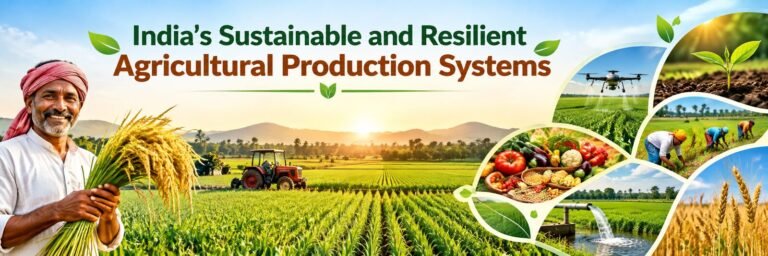India’s Sustainable and Resilient Agricultural Production Systems