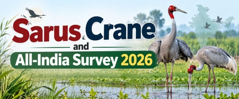 Sarus Crane and All-India Survey 2026