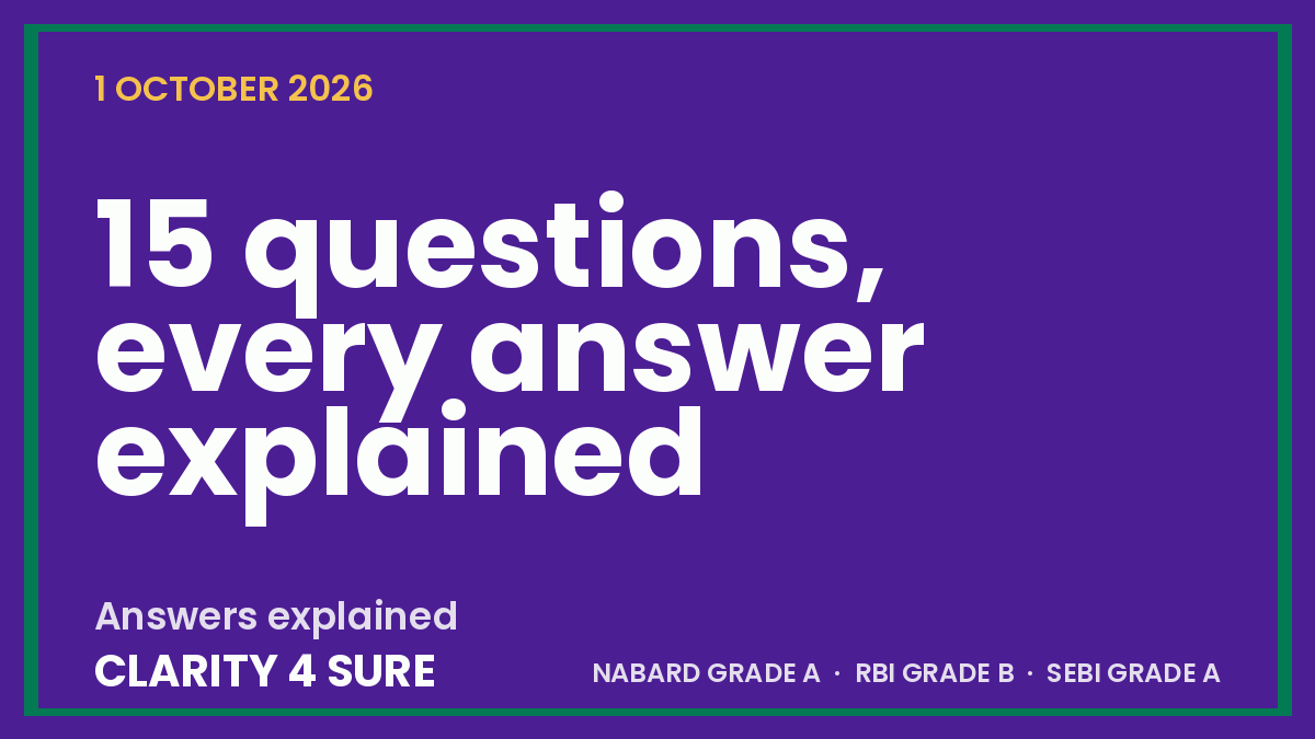 Daily Current Affairs Quiz: 01 October 2026