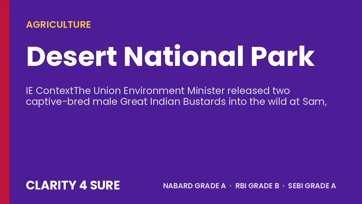 Desert National Park