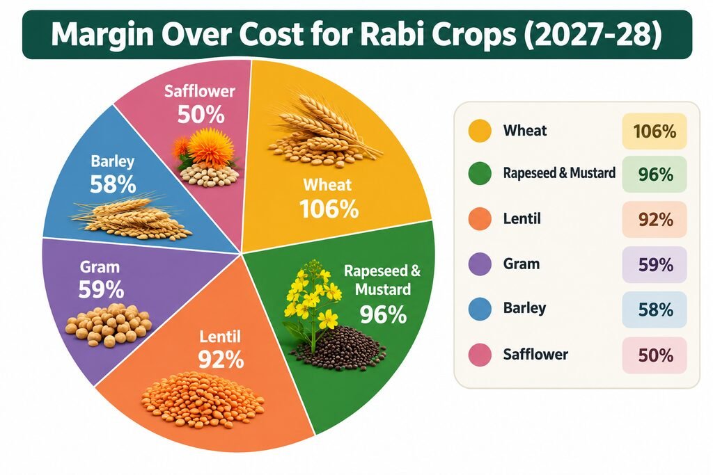 Government Increases MSP for Rabi Crops for the 2027-28 Marketing Season 1