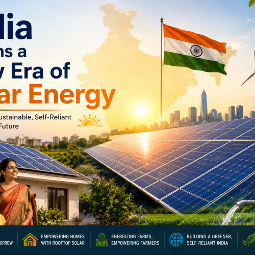India Begins a New Era of Solar Energy